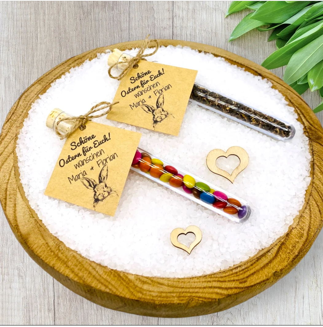 Gastgeschenk Ostern, Ostern Mitgebel, Ostergeschenk- personalisert