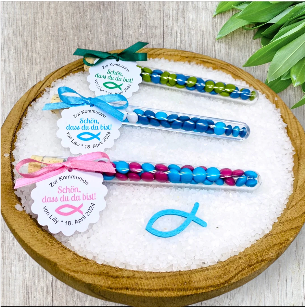 Edle Gastgeschenke zur Kommunion, Taufe, Konfirmation- Dankeschön Geschenk