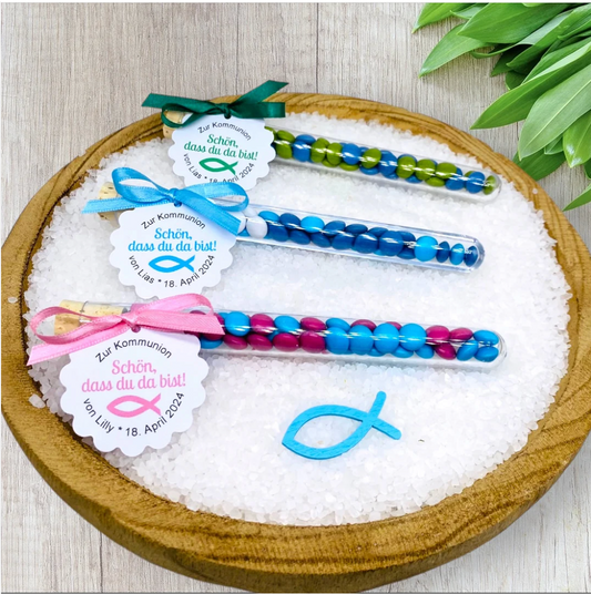 Edle Gastgeschenke zur Kommunion, Taufe, Konfirmation- Dankeschön Geschenk