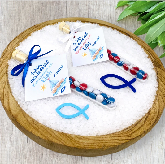 Edle Gastgeschenke zur Taufe, Kommunion, Konfirmation, Segelboot