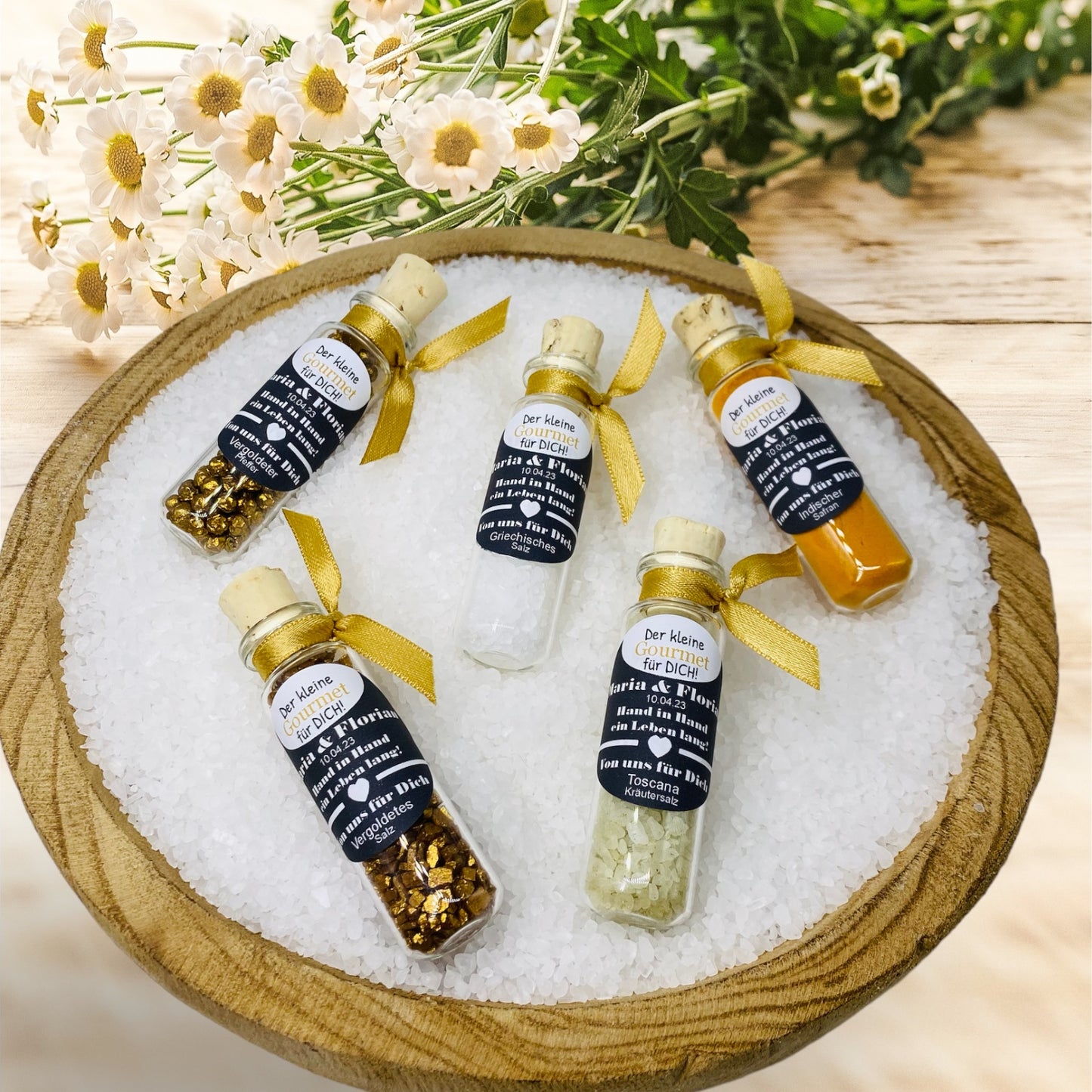 Der kleine Goumet, Hand in Hand ein Leben lang, Hochzeit Gastgeschenk,